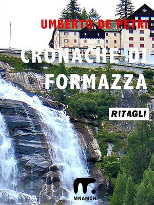 cover image of Cronache di Formazza